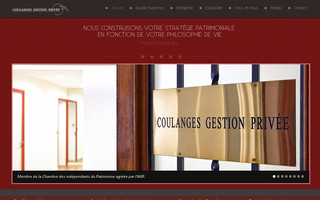coulangesgestionprivee.fr website preview