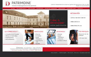 idpatrimoine.com website preview