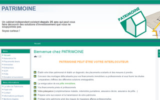 patrimoine-courtage.com website preview