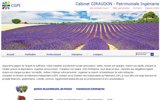 cabinetgiraudon.fr website preview