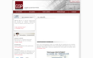 cgp-cie.fr website preview