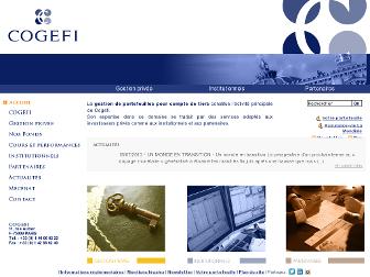 cogefi.fr website preview
