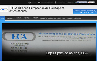 courtier-assurances-paris.fr website preview