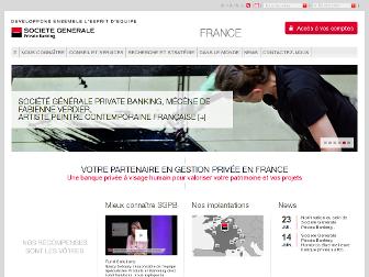privatebanking.societegenerale.fr website preview