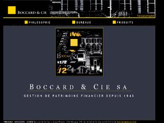 boccard.ch website preview