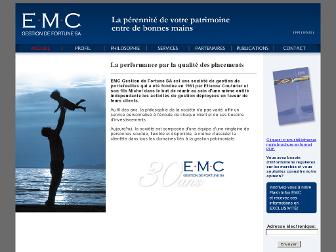 emcge.com website preview