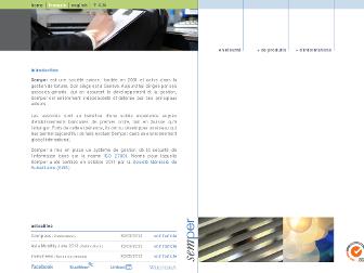 semper-gestion.ch website preview