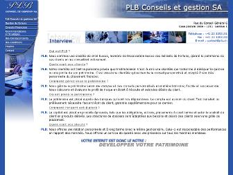 plb-conseils.com website preview