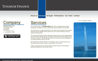titanium-finance.ch website preview