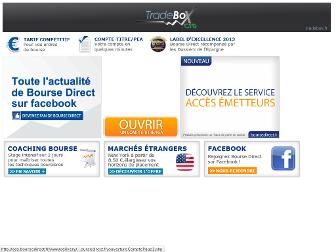 boursedirect.fr website preview