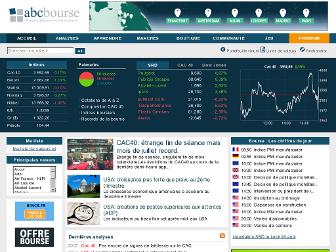 abcbourse.com website preview