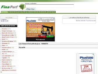 finaperf.com website preview