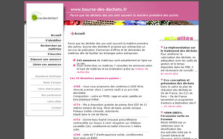 bourse-des-dechets.fr website preview