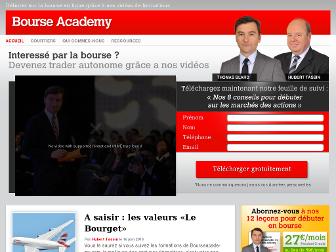 bourseacademy.com website preview