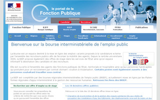biep.gouv.fr website preview