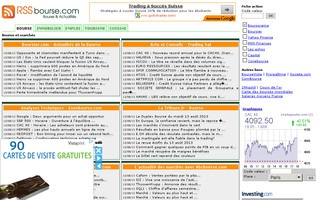 rssbourse.com website preview