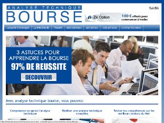 analysetechniquebourse.net website preview