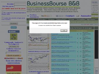 businessbourse.com website preview