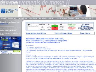 interactive-trader.fr website preview