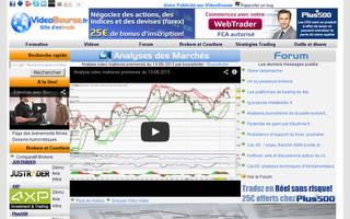 videobourse.fr website preview