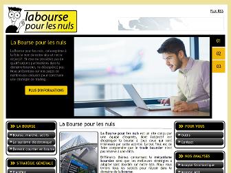 la-bourse-pour-les-nuls.com website preview