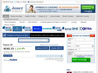 jouerenbourse.net website preview