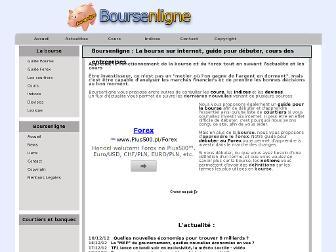boursenligne.fr website preview