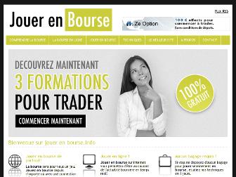 jouer-en-bourse.info website preview