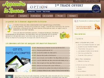 apprendre-bourse.net website preview