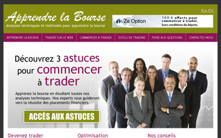 apprendre-la-bourse.info website preview