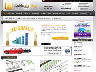 goldenboys.fr website preview