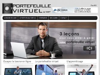 portefeuillevirtuel.net website preview