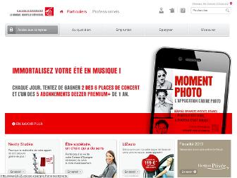 caisse-epargne.fr website preview