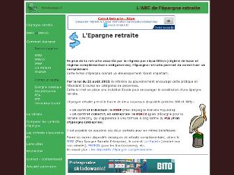retraiteepargne.fr website preview