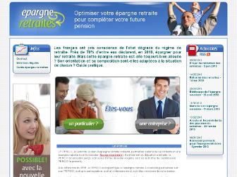 epargne-retraites.com website preview