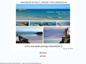 emeraude-prestige-immobilier.fr website preview