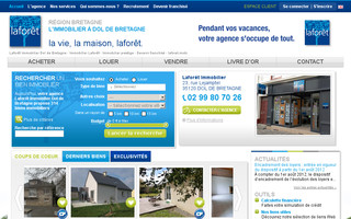 laforet-immobilier-dol.com website preview