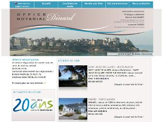 notaires-dinard.com website preview