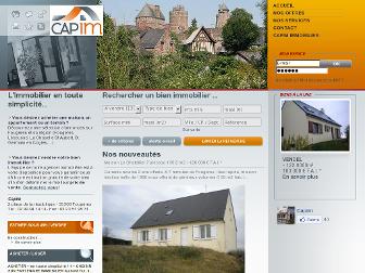 capim-immobilier.com website preview