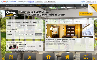 century21limmobilieredelouest.com website preview