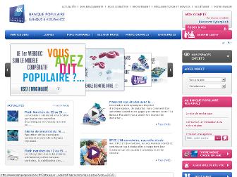 banquepopulaire.fr website preview