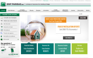 bnpparibas.net website preview