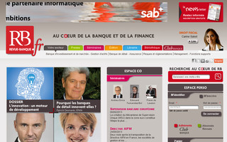 revue-banque.fr website preview