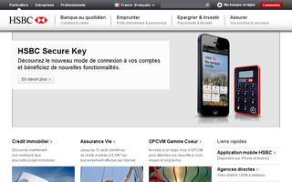 hsbc.fr website preview