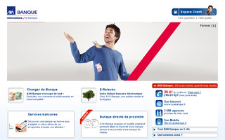 axabanque.fr website preview
