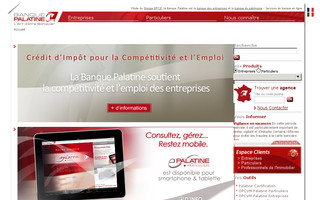 palatine.fr website preview