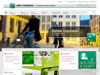 bnpparibas.com website preview