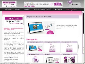 banquemagnetique.fr website preview