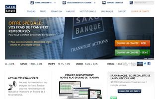 fr.saxobank.com website preview