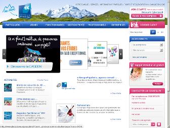 alpes.banquepopulaire.fr website preview